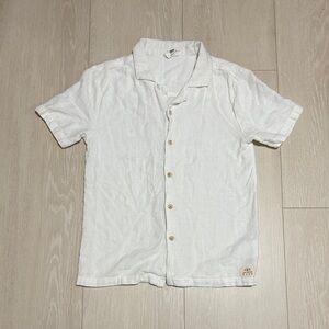 ✨ Cotton On White Casual Button Down Shirt